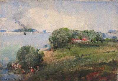 Widok na Potomac, 1930. autorstwa William Henry Holmes