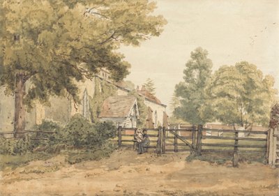 Kościół Aldenham autorstwa William Henry Hunt