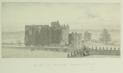 Hardwick Old Hall autorstwa William Henry Hunt