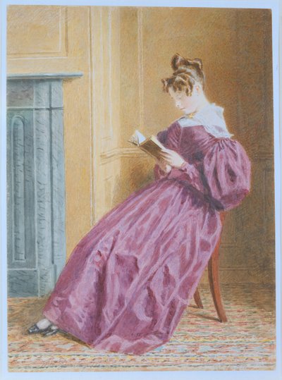 Pani Gurney Hoare, ok. 1837 (ołówek, toaleta i gwasz na papierze) autorstwa William Henry Hunt
