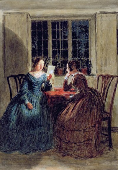 Scena przy świecach autorstwa William Henry Hunt