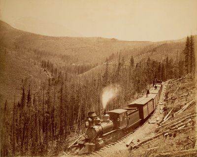 Marshall Pass, Westside autorstwa William Henry Jackson