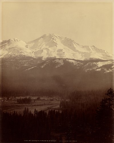Mount Shasta widziana z Sisson autorstwa William Henry Jackson