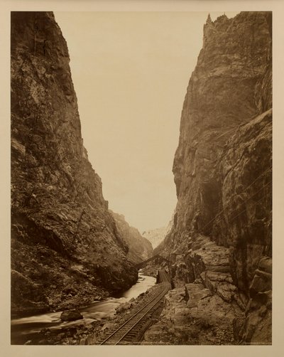 Wąwóz Królewski, Wielki Kanion Arkansas autorstwa William Henry Jackson