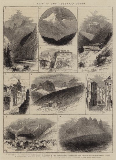 Wycieczka w austriackim Tyrolu autorstwa William Henry James Boot