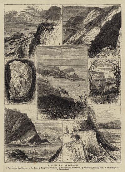 Wizyta w Ilfracombe autorstwa William Henry James Boot