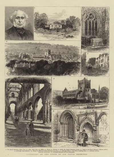 Stulecie urodzin Sir Davida Brewstera autorstwa William Henry James Boot