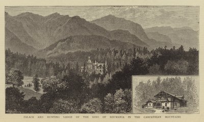 Pałac i Pałac Myśliwski Króla Rumunii w Karpatach autorstwa William Henry James Boot
