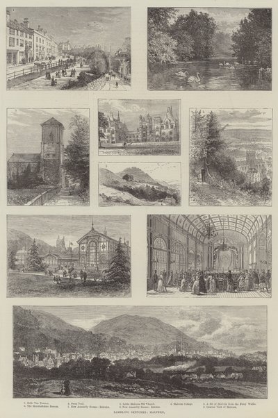 Wędrujące szkice, Malvern autorstwa William Henry James Boot