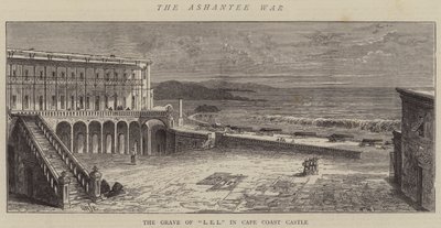 Wojna Ashantee, grób L E L w zamku Cape Coast autorstwa William Henry James Boot