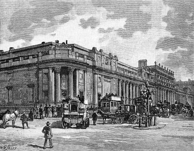 Bank Anglii, Londyn, 1900. autorstwa William Henry James Boot