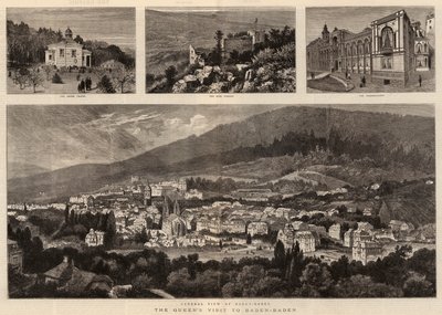Wizyta królowej w Baden-Baden autorstwa William Henry James Boot