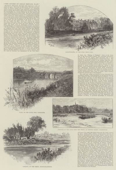 Rzeki Wielkiej Brytanii, Wschód autorstwa William Henry James Boot