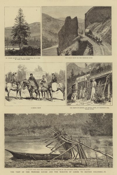 Wizyta księżnej Luizy i markiza Lorne w Kolumbii Brytyjskiej, II autorstwa William Henry James Boot
