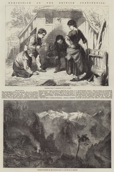 Wystawa Instytucji Brytyjskiej autorstwa William Henry Knight