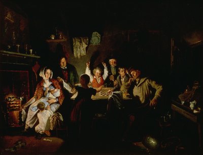 Gra w warcaby autorstwa William Henry Knight