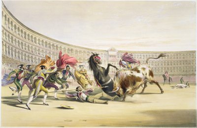 Pikador w niebezpieczeństwie, 1865 autorstwa William Henry Lake Price