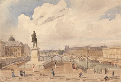 Widok z Pont Neuf autorstwa William Henry Lake Price