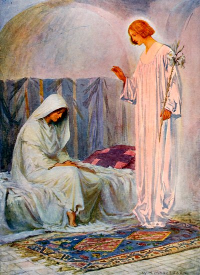 Zwiastowanie autorstwa William Henry Margetson