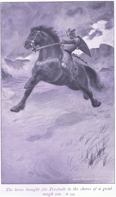 Koń przywiózł sir Percivale