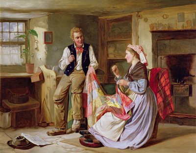 Patchworkowa kołdra autorstwa William Henry Midwood