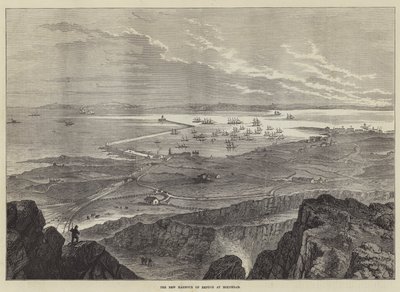 Nowy port schronienia w Holyhead autorstwa William Henry Pike