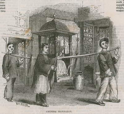 chiński mandaryński; Wizyta w Kolekcji Chińskiej autorstwa William Henry Prior