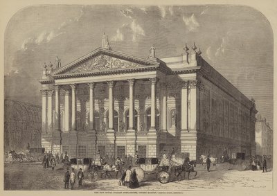 Nowa Królewska Włoska Opera-House, Covent Garden, Edmund Barry, Architekt autorstwa William Henry Prior