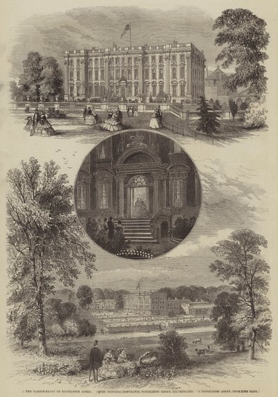 Wizyta królowych w Warwickshire autorstwa William Henry Prior
