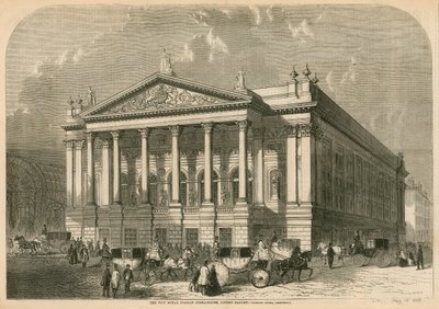 Nowa Włoska Opera House, Covent Garden, Londyn autorstwa William Henry Prior