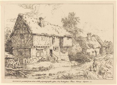 Stare Domki autorstwa William Henry Pyne