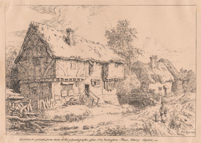 Stare Chaty autorstwa William Henry Pyne