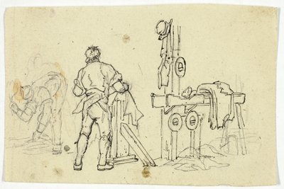 Dwóch robotników autorstwa William Henry Pyne