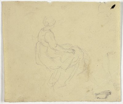 Kobieta siedząca autorstwa William Henry Pyne