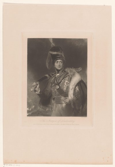 Portret van Charlesa Williama Vane