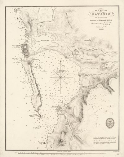 Zatoka Navarino autorstwa William Henry Smyth