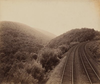 Musconetcong Curve, ok. 1895 (zdjęcie) autorstwa William Herman Rau