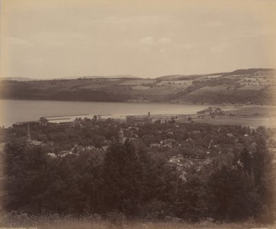 Seneca Lake i Watkins, ok. 1895 (zdjęcie) autorstwa William Herman Rau