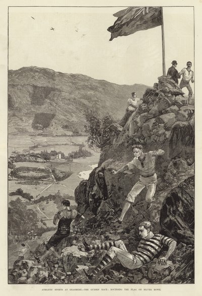 Sporty lekkoatletyczne w Grasmere autorstwa William Heysham Overend