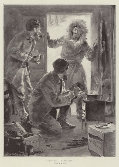Boże Narodzenie w Klondike autorstwa William Heysham Overend