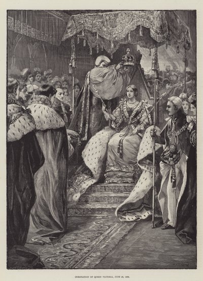 Koronacja królowej Wiktorii, 28 czerwca 1838 autorstwa William Heysham Overend