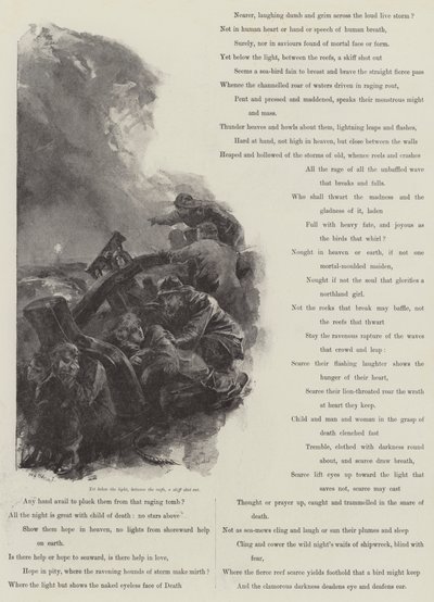 Grace Darling, autor: A C Swinburne autorstwa William Heysham Overend