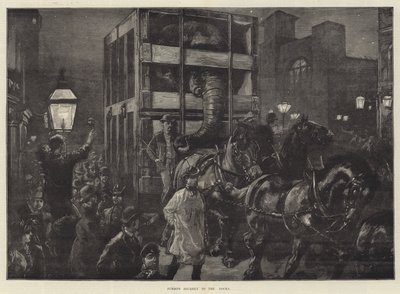 Podróż Jumbo do doków autorstwa William Heysham Overend