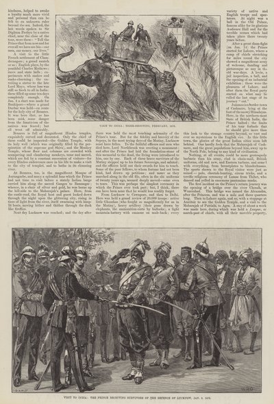 Królewska wizyta w Indiach autorstwa William Heysham Overend