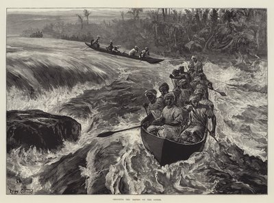 Strzelanie do Rapids w Kongo autorstwa William Heysham Overend