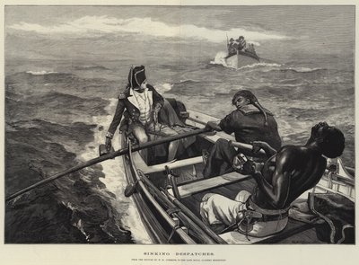 Tonące depesze autorstwa William Heysham Overend