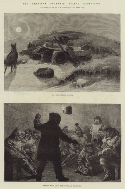 Amerykańska wyprawa poszukiwawcza Franklina autorstwa William Heysham Overend