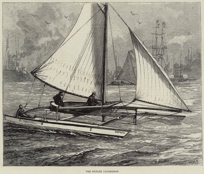 Katamaran Duplex autorstwa William Heysham Overend