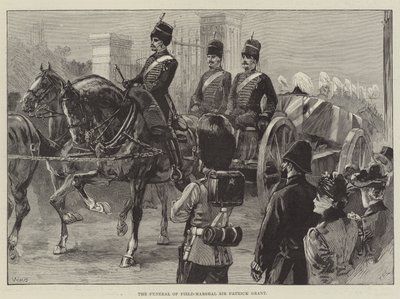Pogrzeb feldmarszałka Sir Patricka Granta autorstwa William Heysham Overend