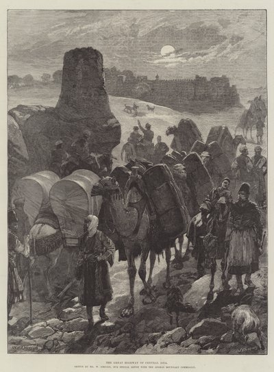 Wielka Autostrada Azji Środkowej autorstwa William Heysham Overend